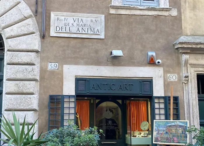 In The Rome\'S Soul Close To Navona Square
